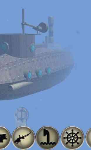 Steampunk submarine 2. Free. 3