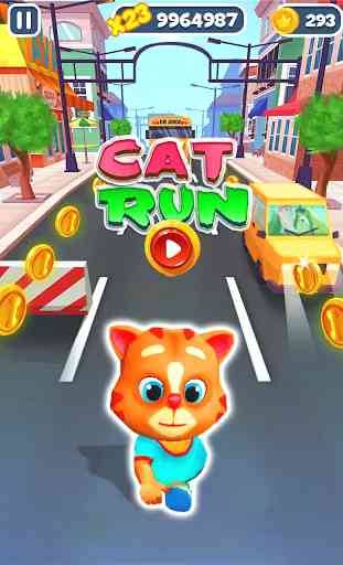The Cat Runner 3D - Free Running Games 1