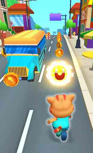 The Cat Runner 3D - Free Running Games 3
