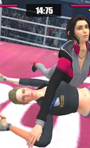 Women Wrestling Ring Battle: Ultimate action pack 3