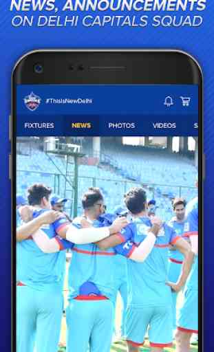 2019 Official Delhi Capitals app 3
