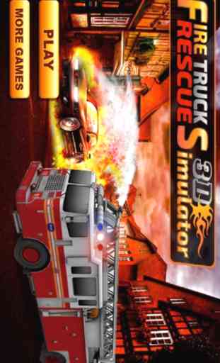 911 Truck Fire Rescue 3D Sim 2017 1
