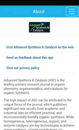 Advanced Synthesis & Catalysis 1
