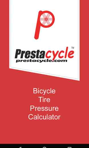 Bike Tire Pressure Calculator 1