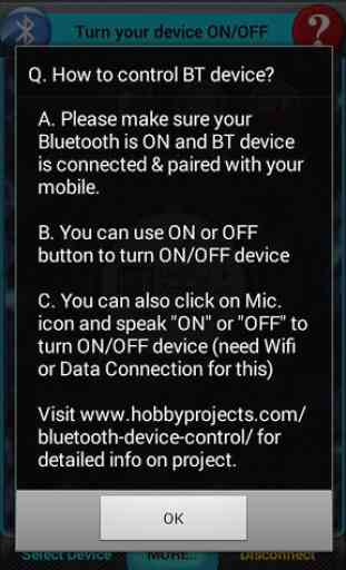 Bluetooth Relay ON/OFF Project 2