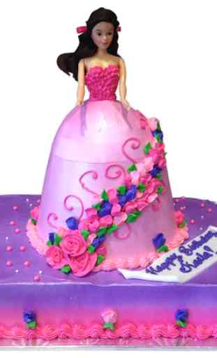 Cake Design Ideas Barbie 2