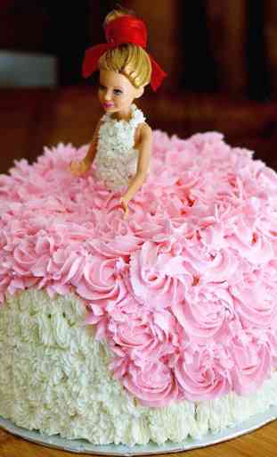 Cake Design Ideas Barbie 3