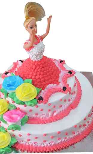 Cake Design Ideas Barbie 4