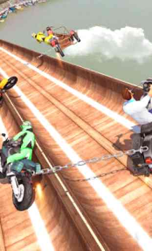Chained Bikes: Mega Ramp Stunts 3