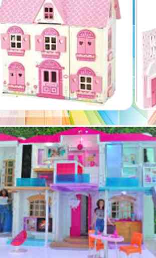 Conception de maison de poupée Barbie 3