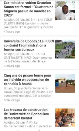 Cote d'Ivoire News 3