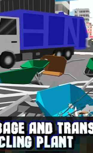 Cube Garbage Truck Simulator 2