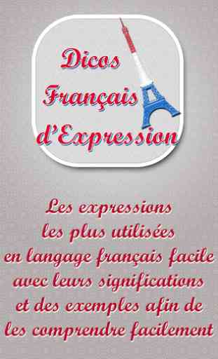 dictionnaire francais d'expression 1
