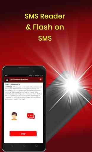 Flash on Call, SMS & App Notification 4