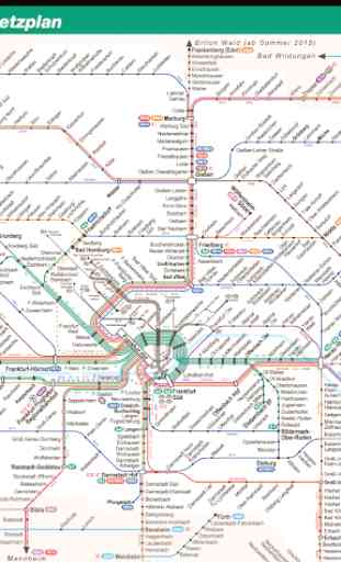 Frankfurt Rail Map 2