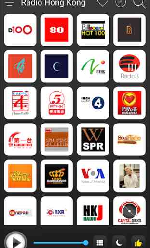 Hong Kong Radio Stations Online - HK FM AM Music 1