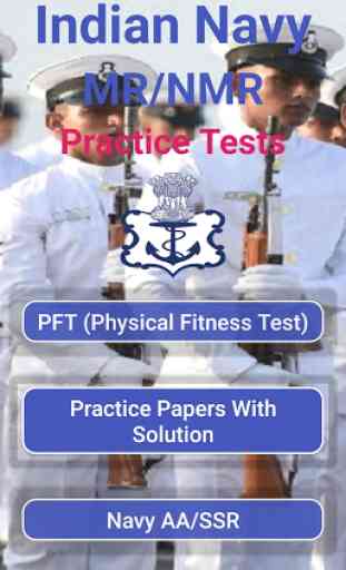 Indian Navy MR NMR Practice Tests With Solutions 1