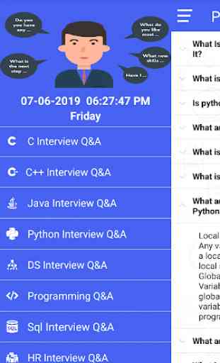 Interview Questions Answer  for Python (Offline) 3
