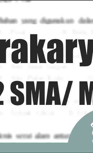 Kelas 12 SMA-SMK-MA Mapel Prakarya 1