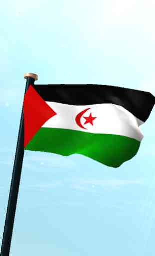 Länsi-Sahara Drapeau Gratuit 1
