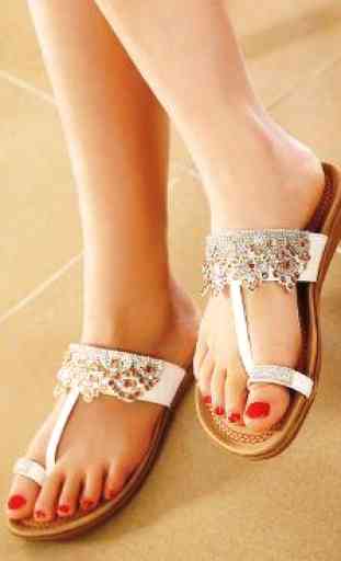 Modèles de belles sandales plates pour les femmes 2