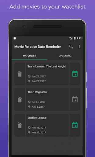 Movie Release Date Reminder - Upcoming Films Info 3