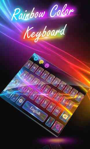 Neon Electric Color Keyboard 2