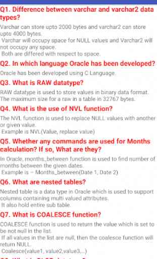 Oracle DBA Interview Questions 2