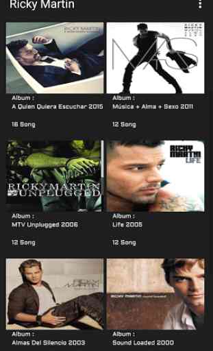 Ricky Martin All Songs, All Albums Music Video 2