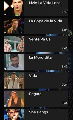 Ricky Martin All Songs, All Albums Music Video 4