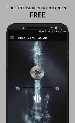 Rock 101 Vancouver Radio App Canada FM Gratuit 1
