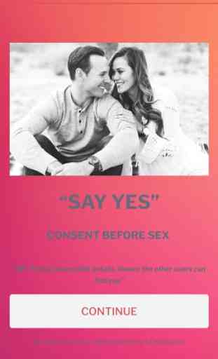 SAY YES - Consent before Sex 4