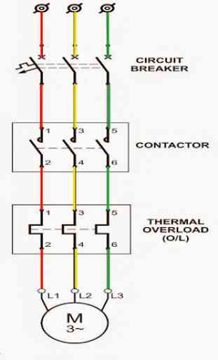 Schémas de câblage du moteur électrique 3
