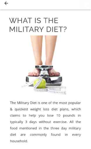 Super Military Diet Plan 2