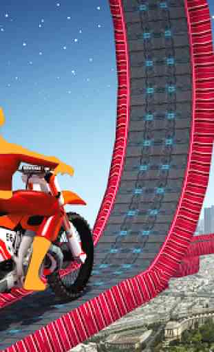 SuperHero Mega Rampe Cascade Bicyclette Impossible 4