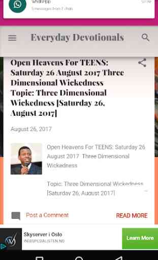 Teens Daily Devotionals 2