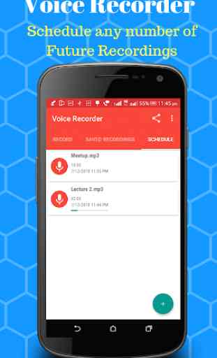 Voice Recorder - Scheduled Timer Audio Recorder 3