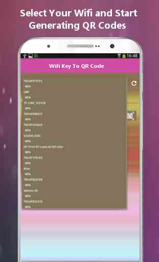 Wifi Key To QR Code Generator & Scanner 3