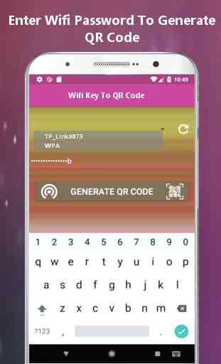 Wifi Key To QR Code Generator & Scanner 4