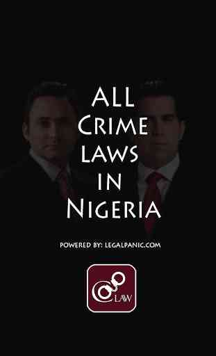 All Crime Laws in Nigeria 1