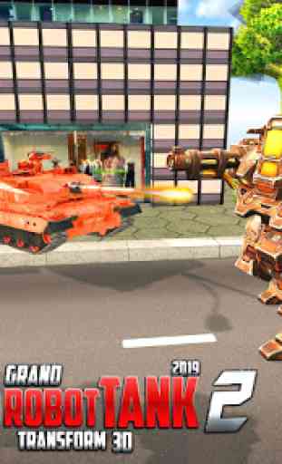 Army Tank Battleground Robot Crime 2