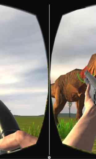 Caza Dinosaurios VR Cardboard Jurassic 2