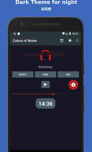 Colors of Noise - Noise generator app 4