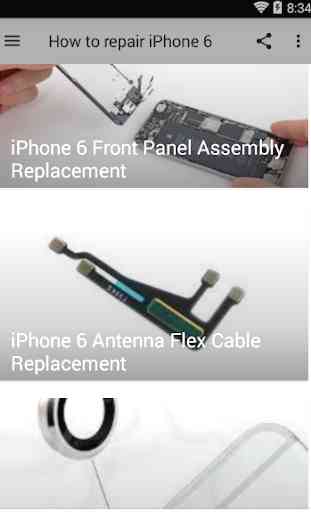Comment réparer l'iPhone 6? 3
