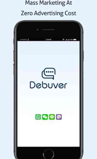 Debuver: WhatsApp, WeChat, Line & Viber Marketing 1