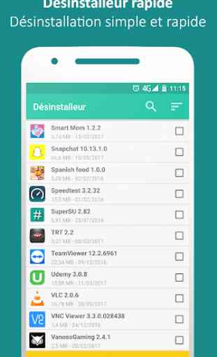 Désinstalleur - uninstall apps 1