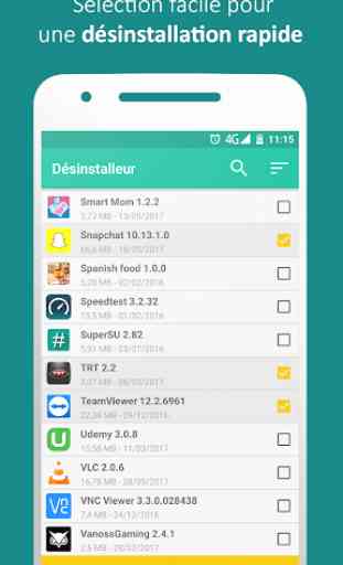 Désinstalleur - uninstall apps 2