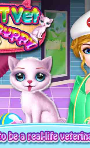 ER Pet Vet - Fluffy Puppy * Fun Casual Doctor Game 1