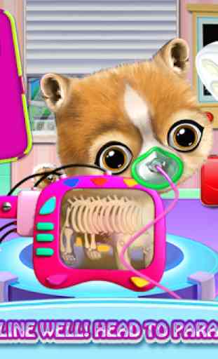 ER Pet Vet - Fluffy Puppy * Fun Casual Doctor Game 4