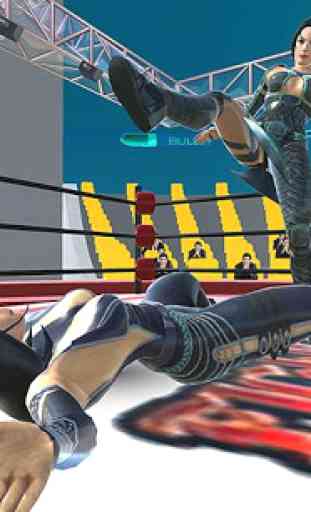 Girls Wrestling Mania:Women Fighter Ring Battle 3D 2